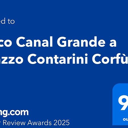 Attico Canal Grande A Palazzo Contarini Corfu Venice Luaran gambar